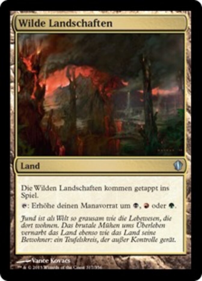 Wilde Landschaften