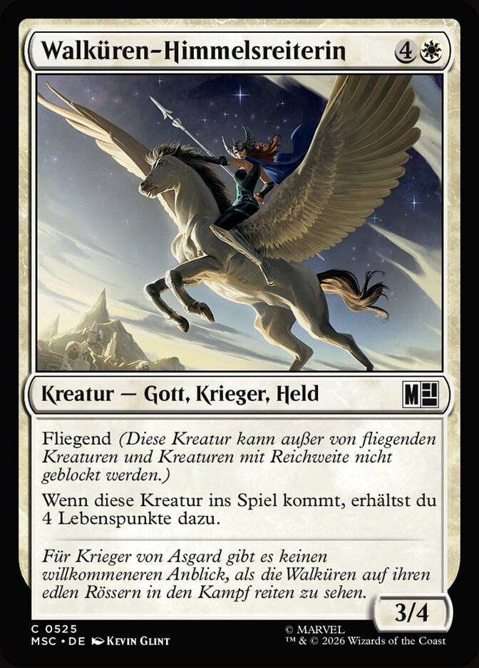Walküren-Himmelsreiterin