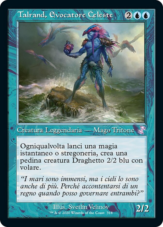 Talrand, Evocatore Celeste