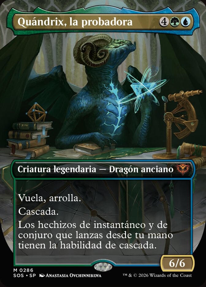 Quándrix, la probadora