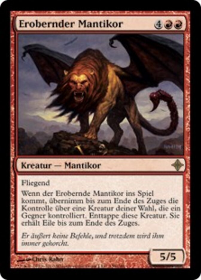 Erobernder Mantikor