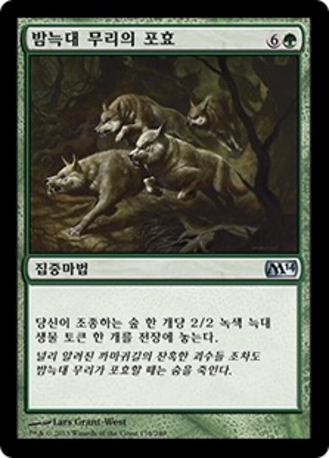 밤늑대 무리의 포효