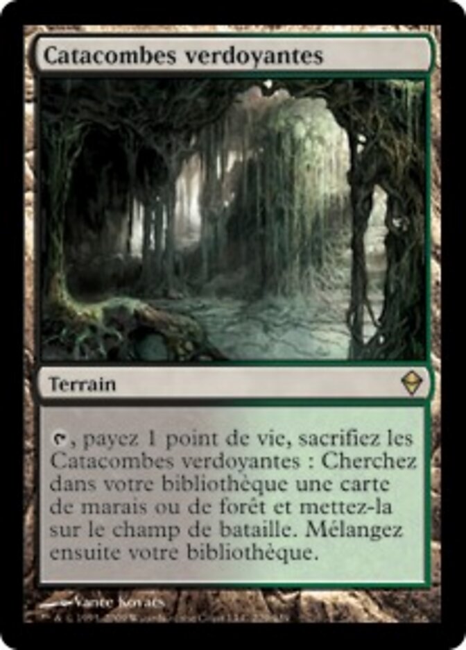 Catacombes verdoyantes