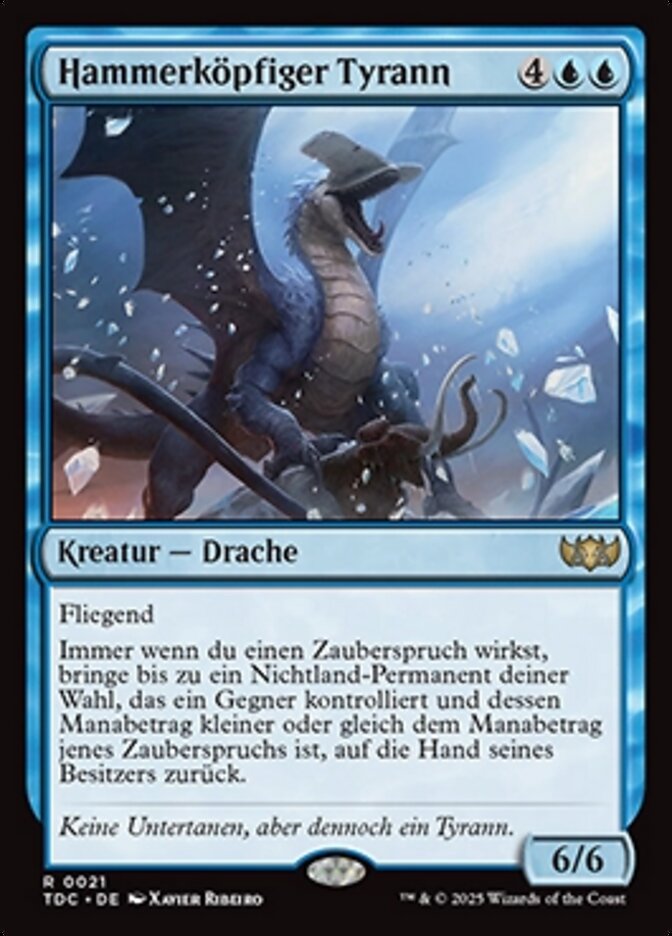 Hammerköpfiger Tyrann
