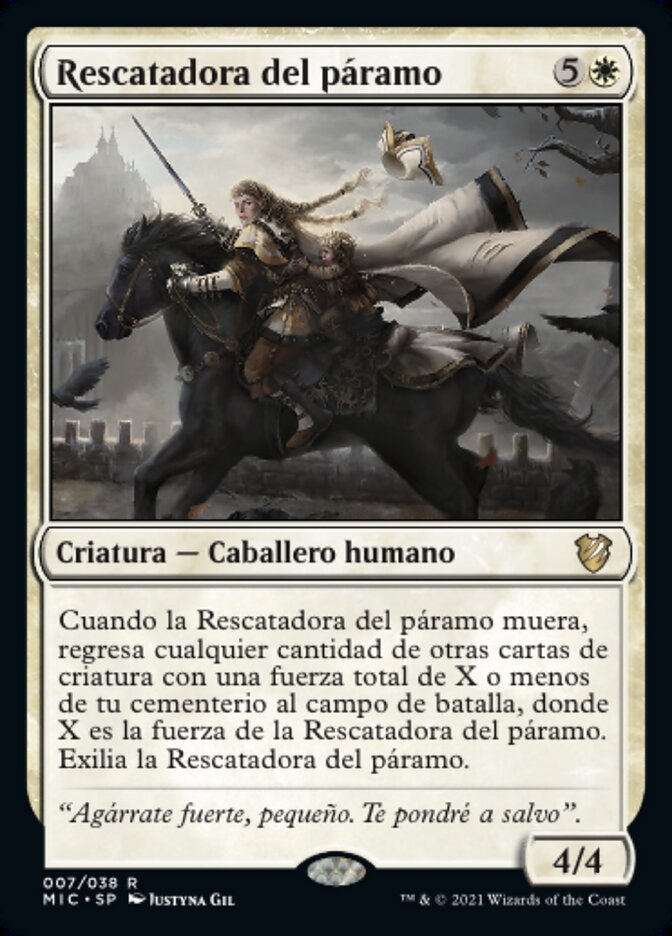 Rescatadora del páramo