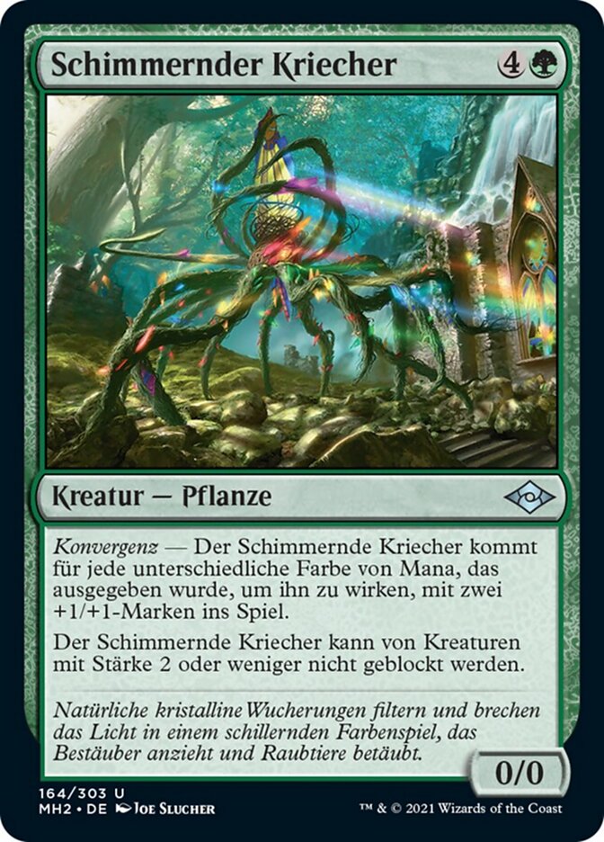 Schimmernder Kriecher