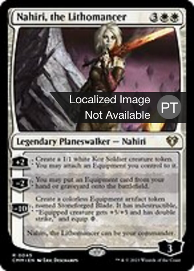 Nahiri, a Litomante