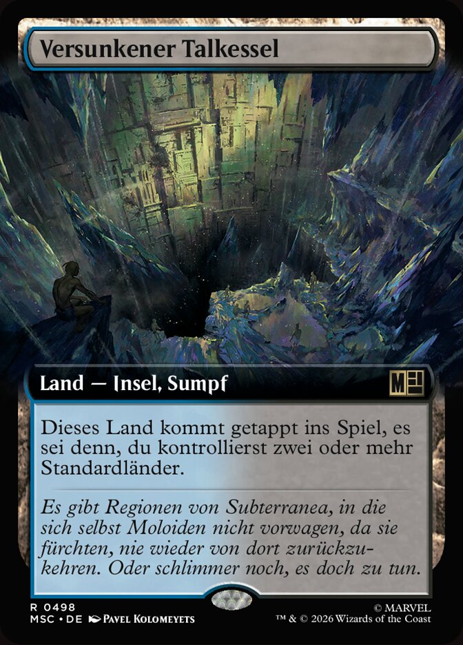 Versunkener Talkessel