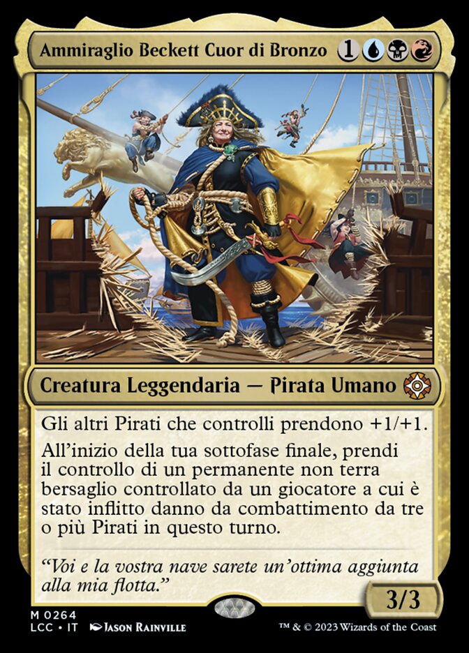 Ammiraglio Beckett Cuor di Bronzo
