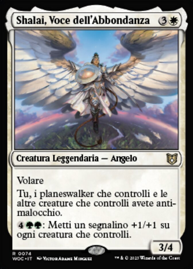Shalai, Voce dell'Abbondanza