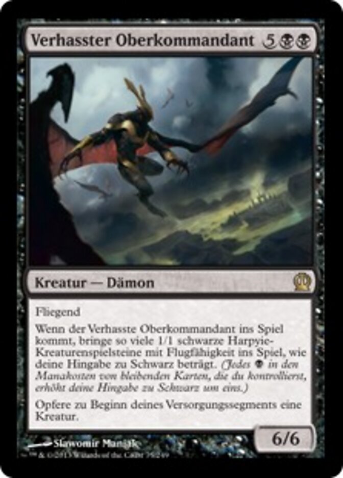 Verhasster Oberkommandant