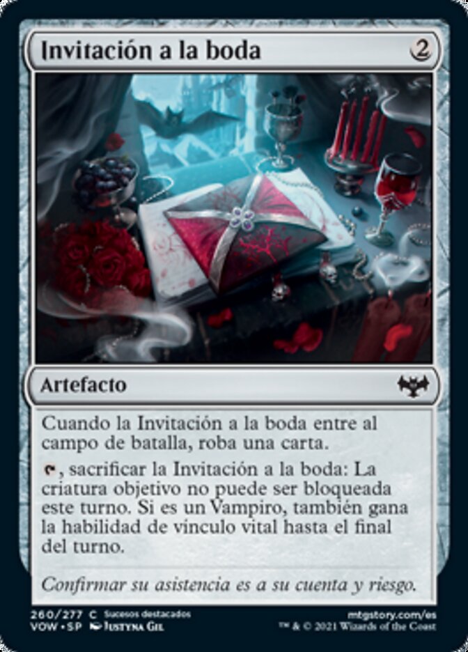 Invitación a la boda