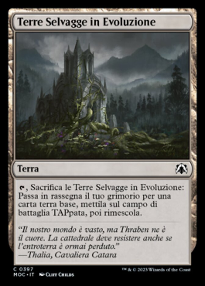 Terre Selvagge in Evoluzione