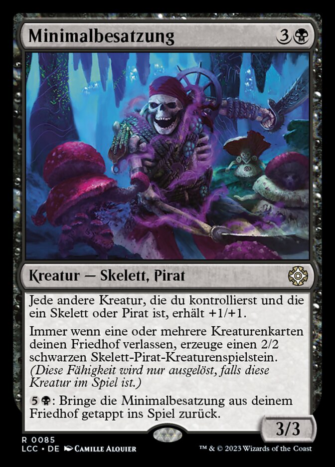 Minimalbesatzung