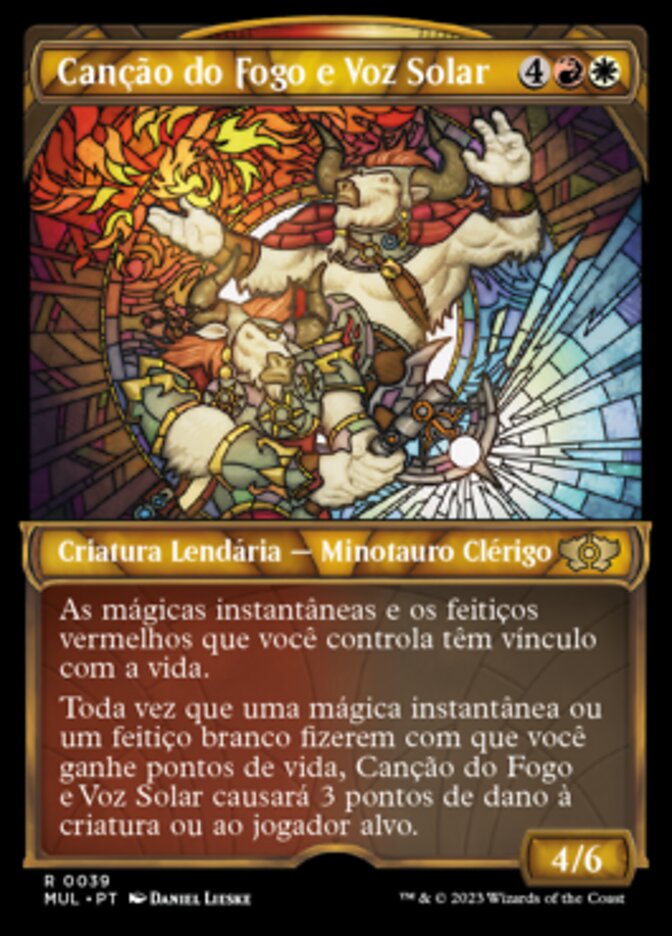 Canção do Fogo e Voz Solar