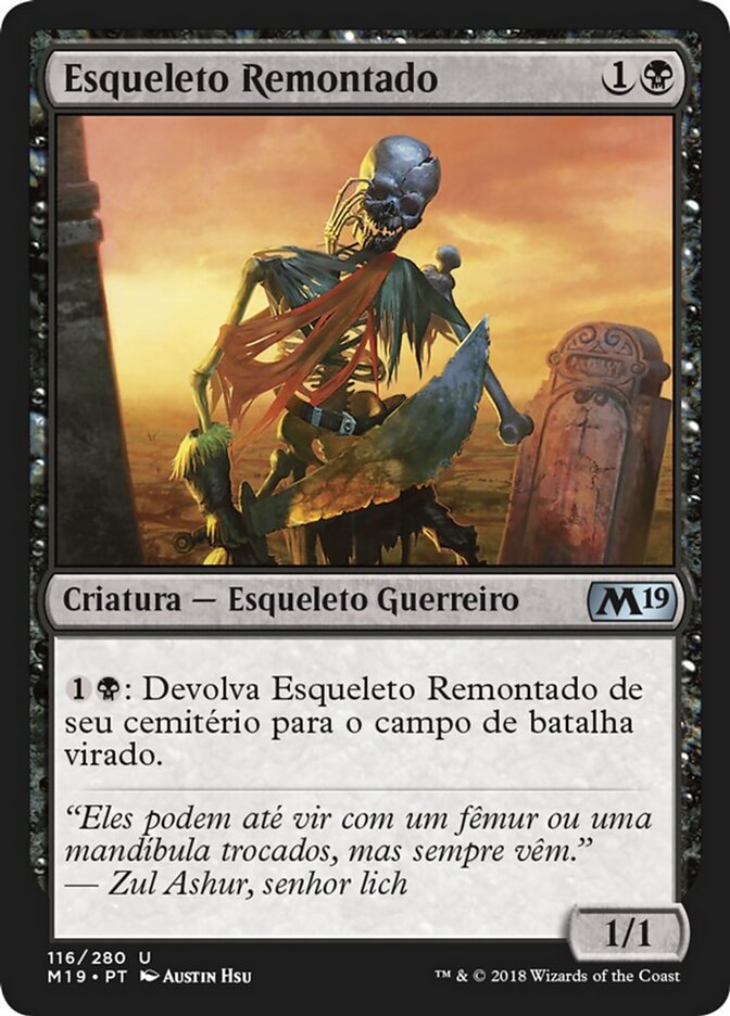 Esqueleto Remontado