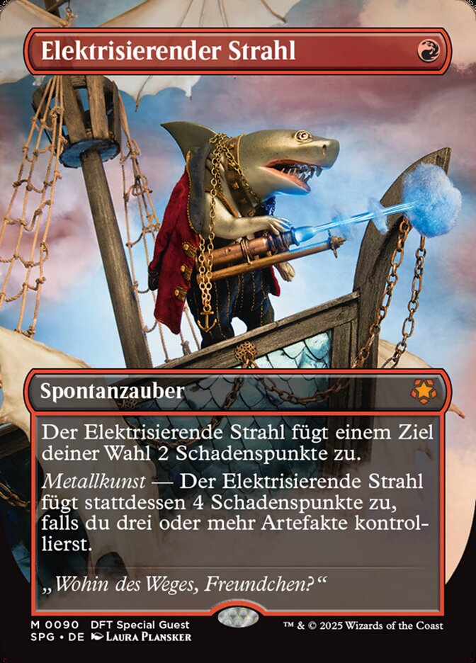 Elektrisierender Strahl