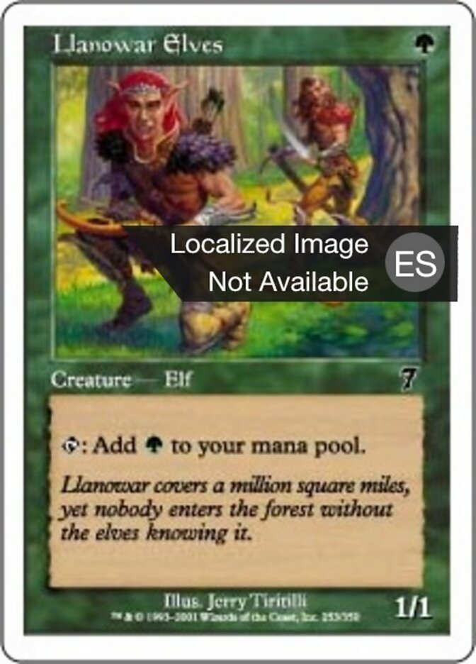 Elfos de Llanowar