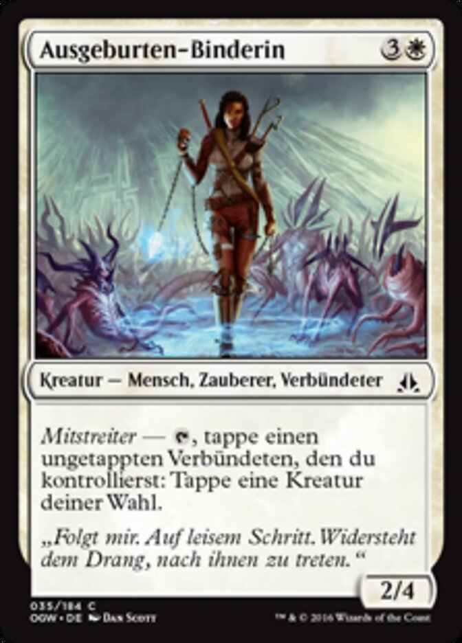 Ausgeburten-Binderin