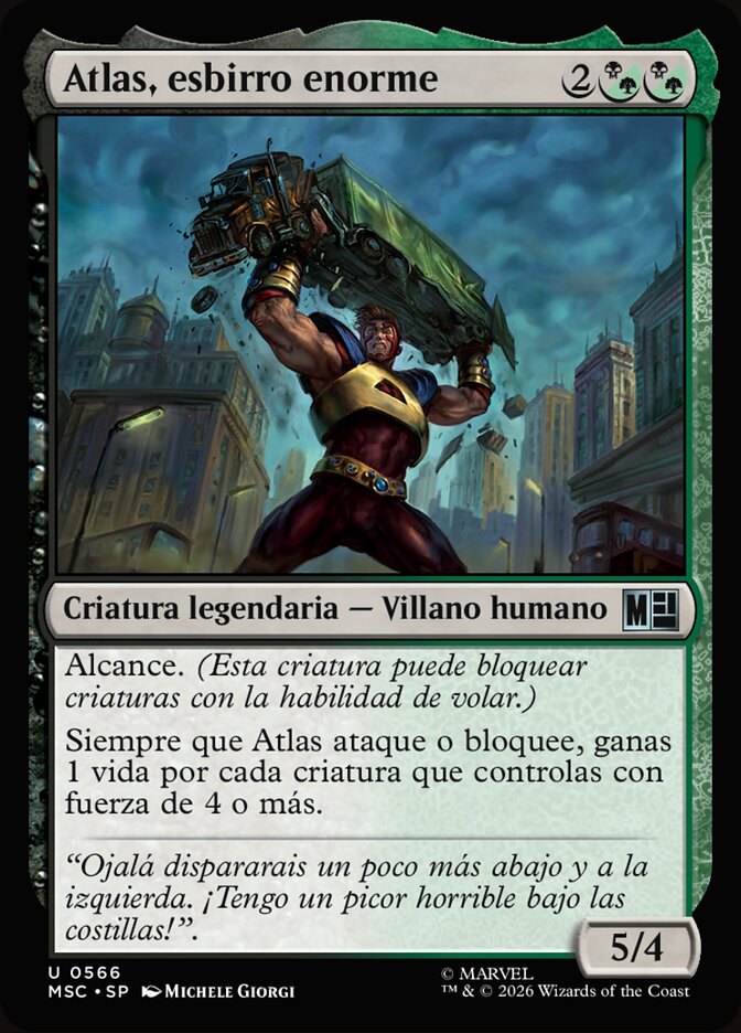 Atlas, esbirro enorme