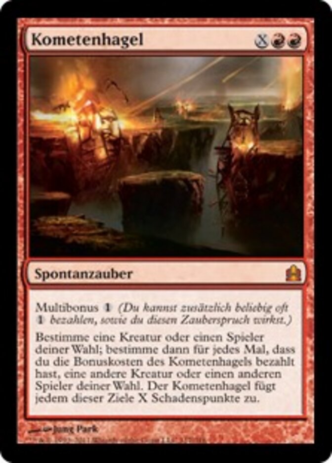 Kometenhagel