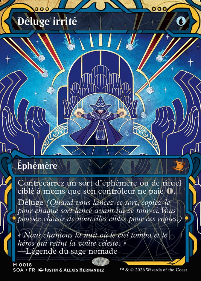 Déluge irrité