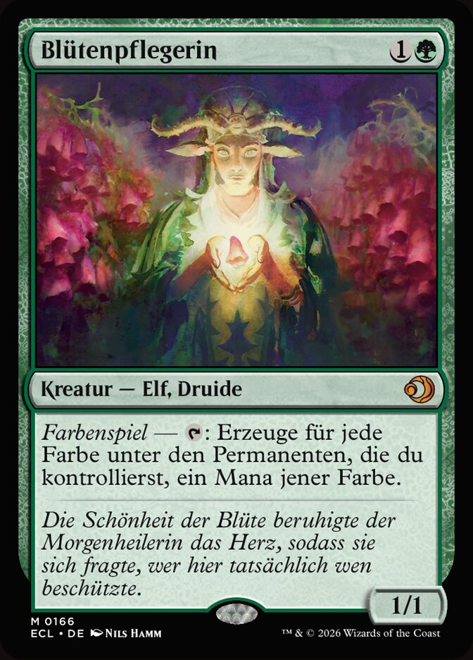 Blütenpflegerin