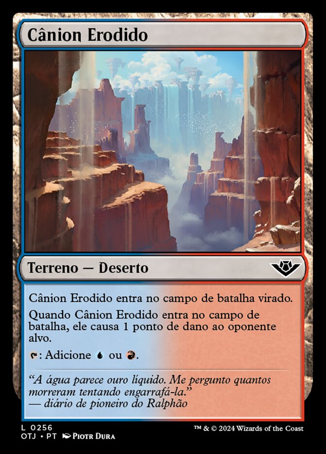 Cânion Erodido