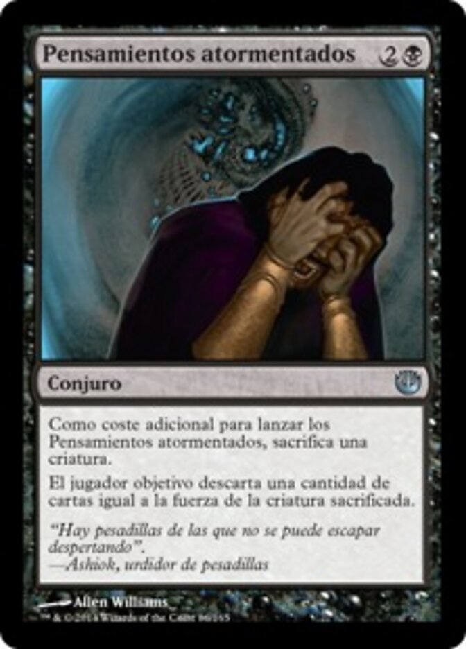 Pensamientos atormentados