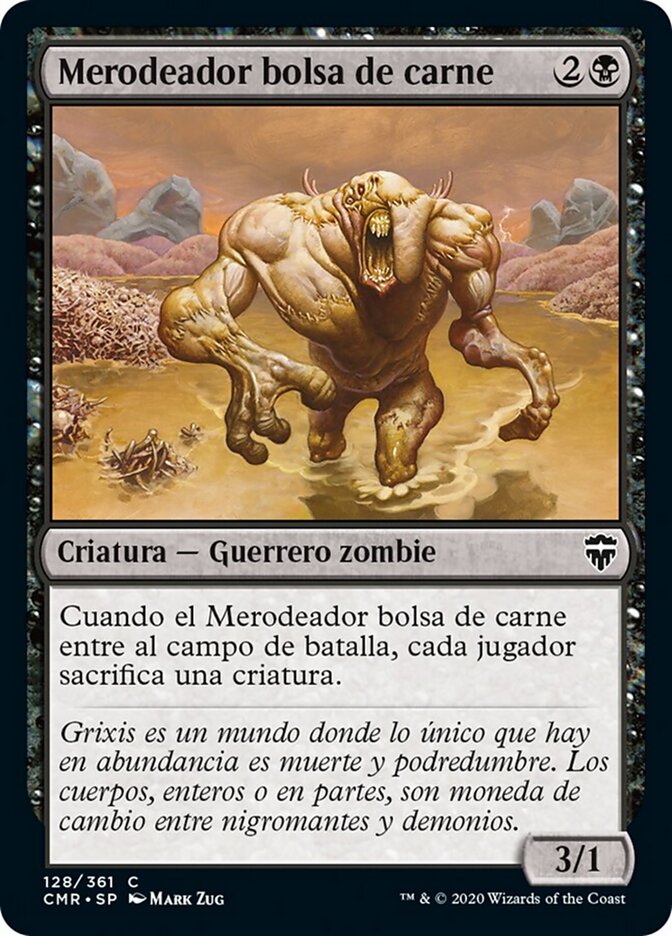 Merodeador bolsa de carne