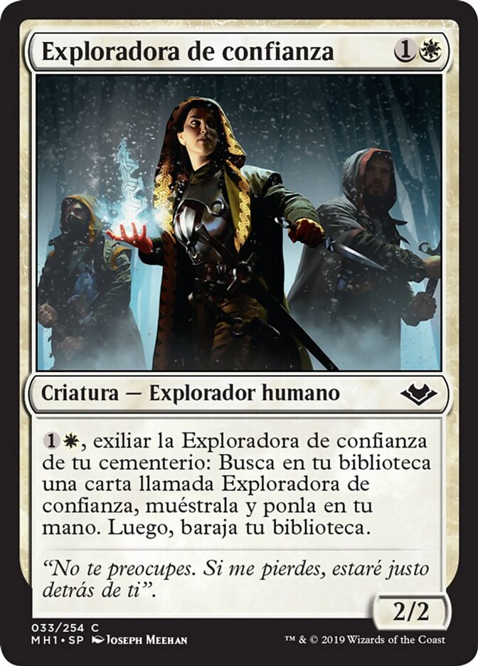 Exploradora de confianza