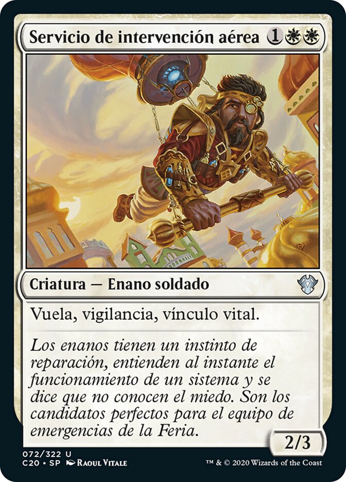 Servicio de intervención aérea