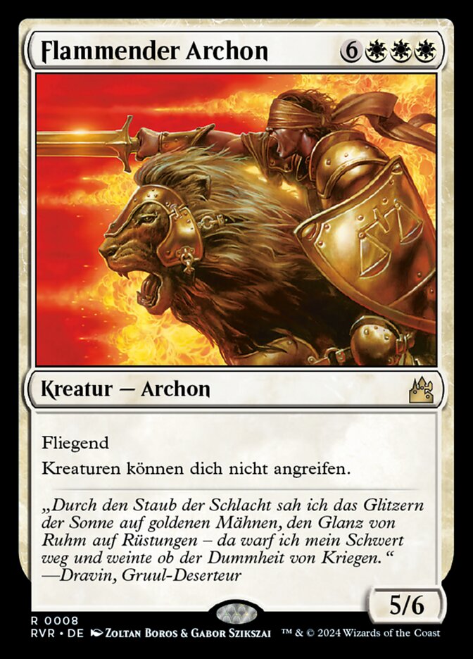 Flammender Archon