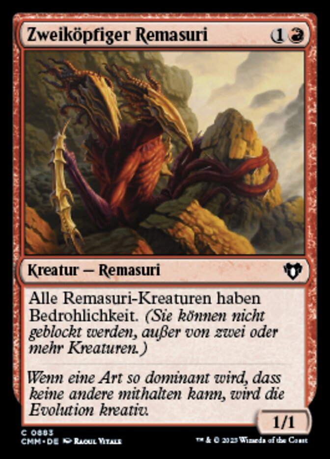 Zweiköpfiger Remasuri