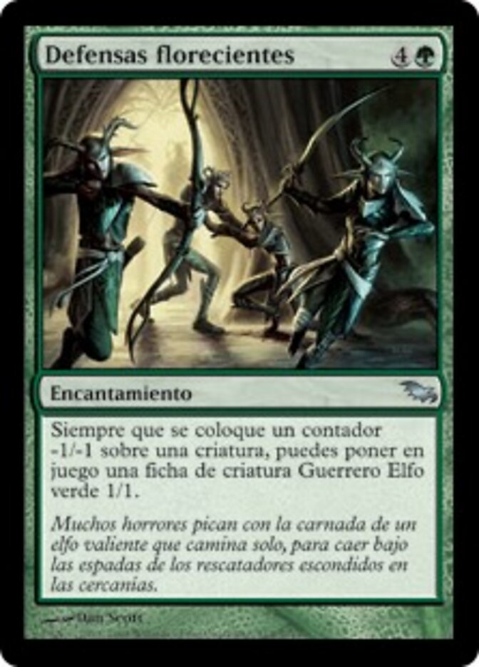 Defensas florecientes