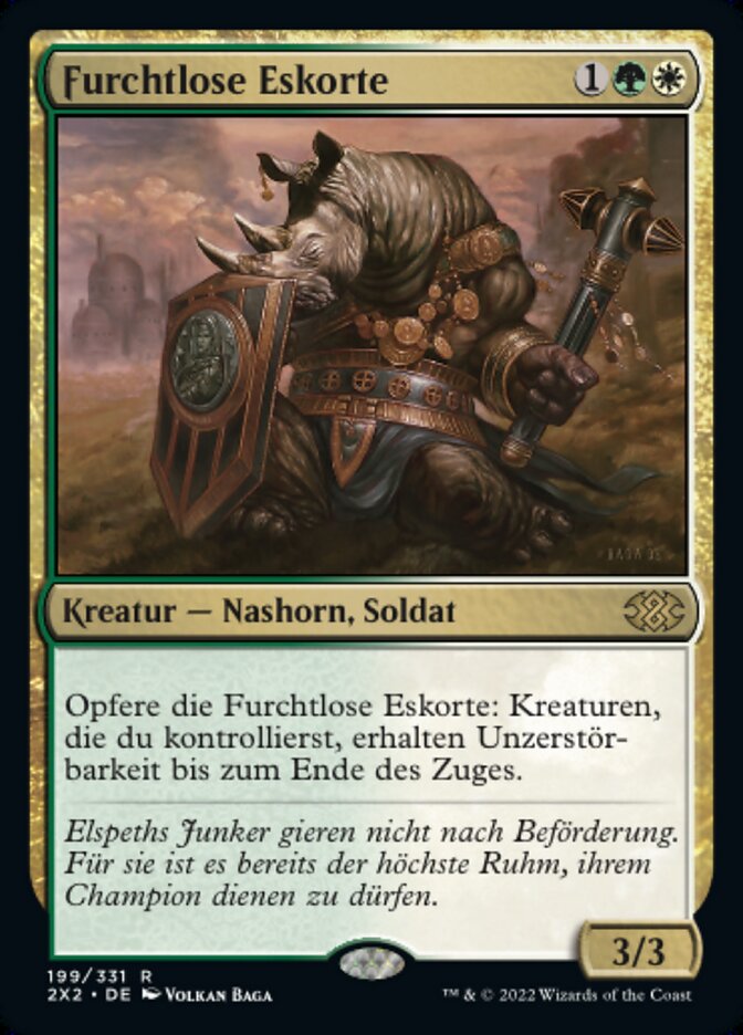 Furchtlose Eskorte