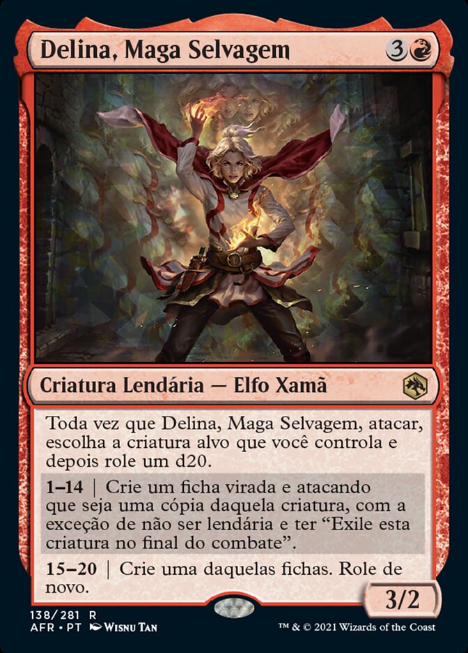 Delina, Maga Selvagem