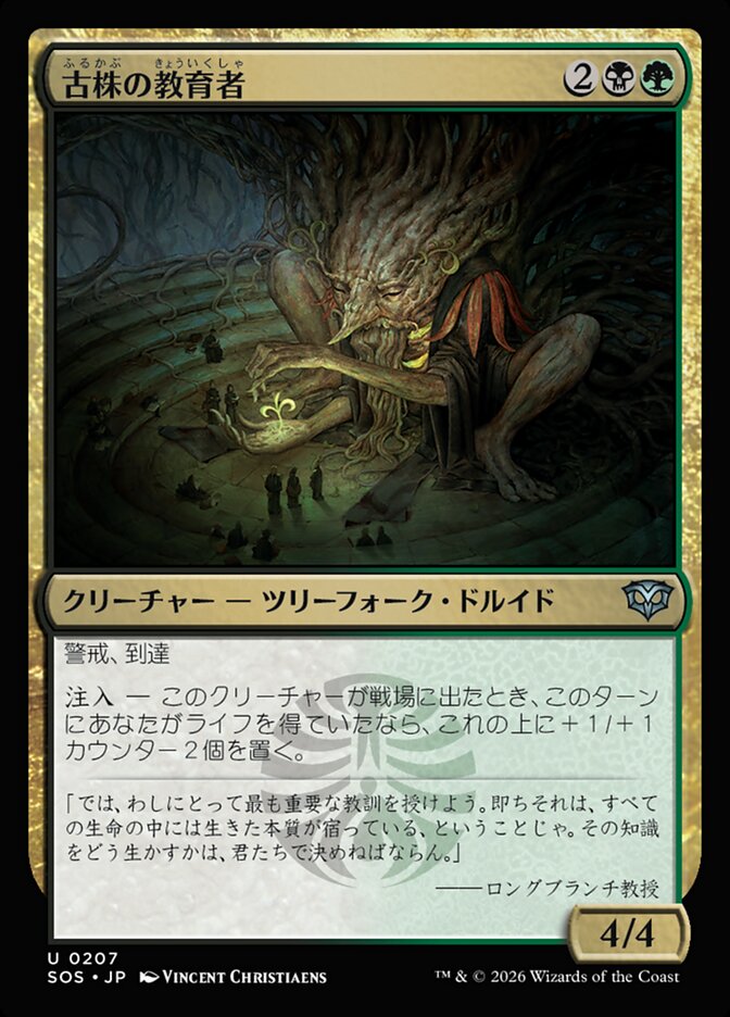 古株の教育者