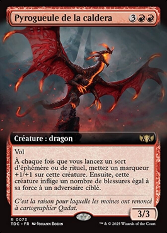 Pyrogueule de la caldera