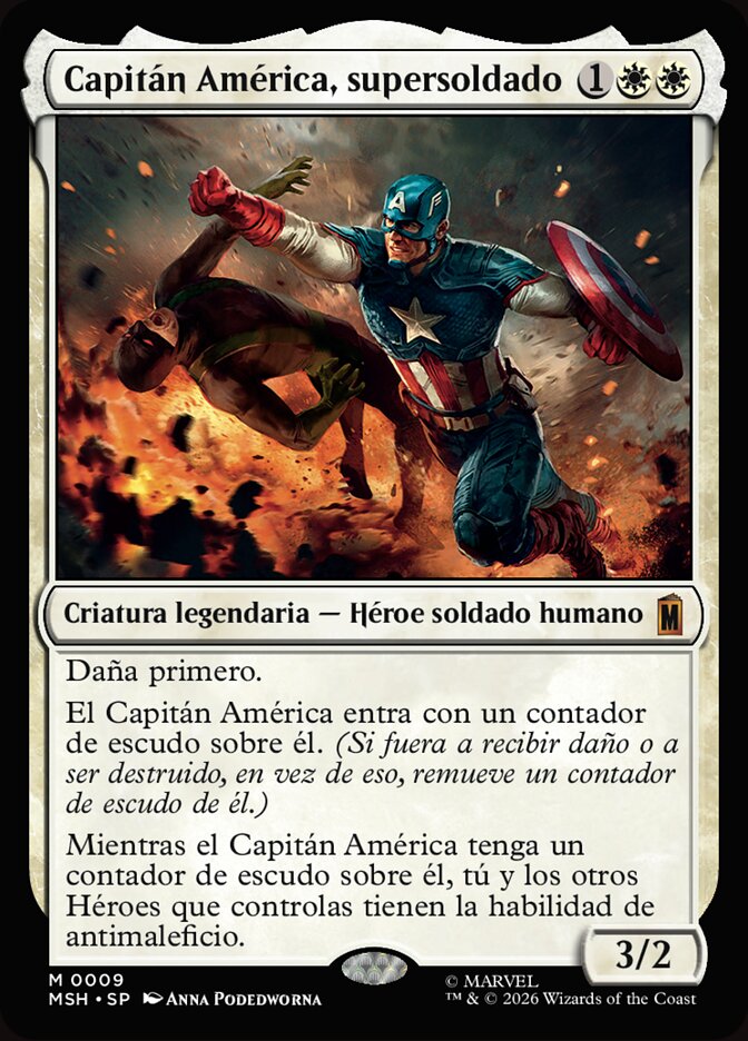 Capitán América, supersoldado