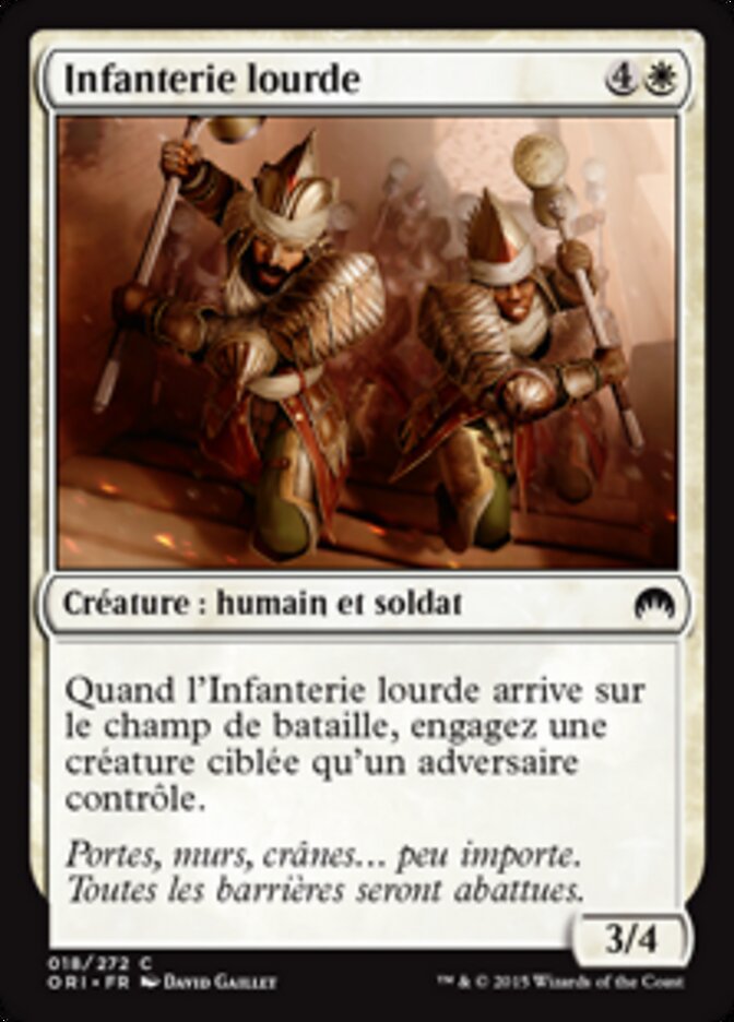 Infanterie lourde