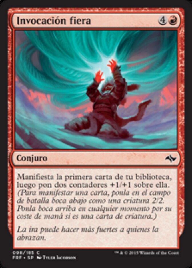 Invocación fiera