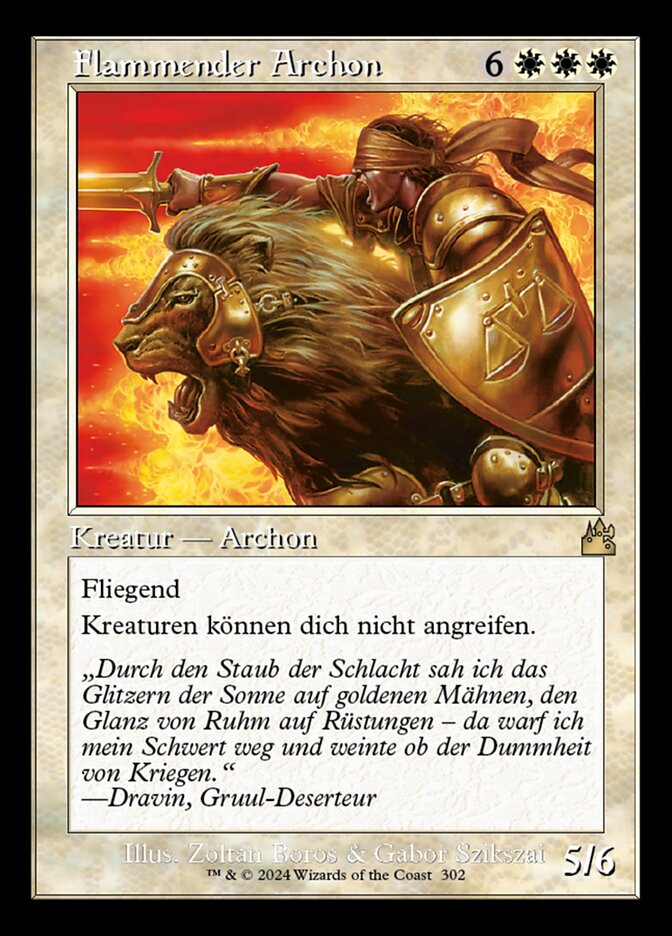 Flammender Archon