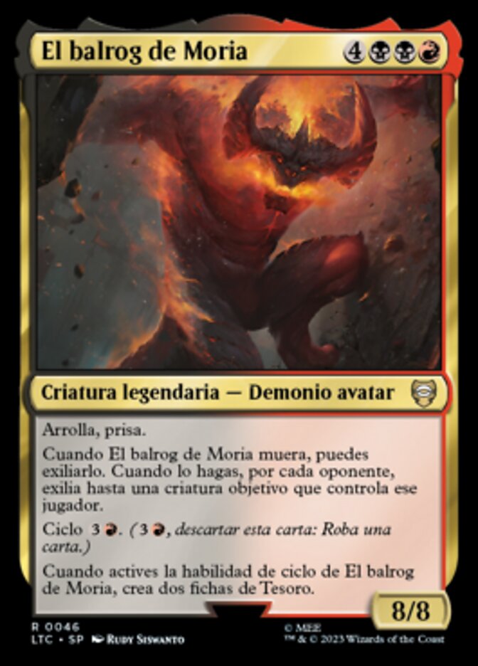 El balrog de Moria