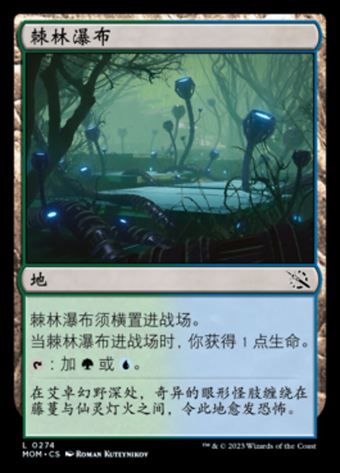 棘林瀑布