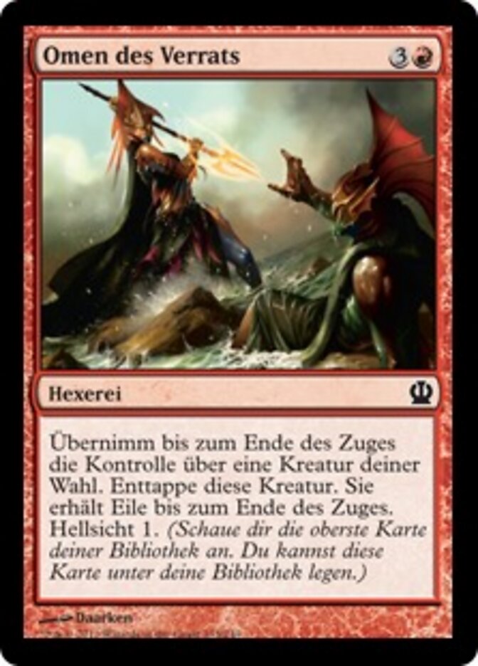 Omen des Verrats