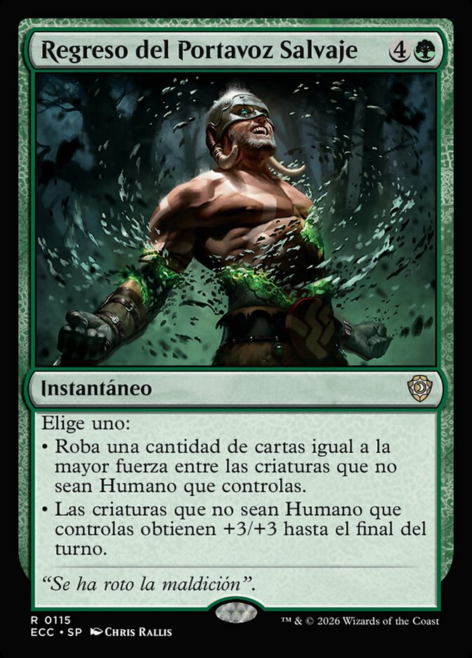 Regreso del Portavoz Salvaje