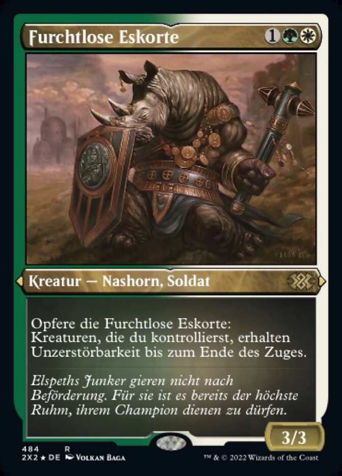 Furchtlose Eskorte