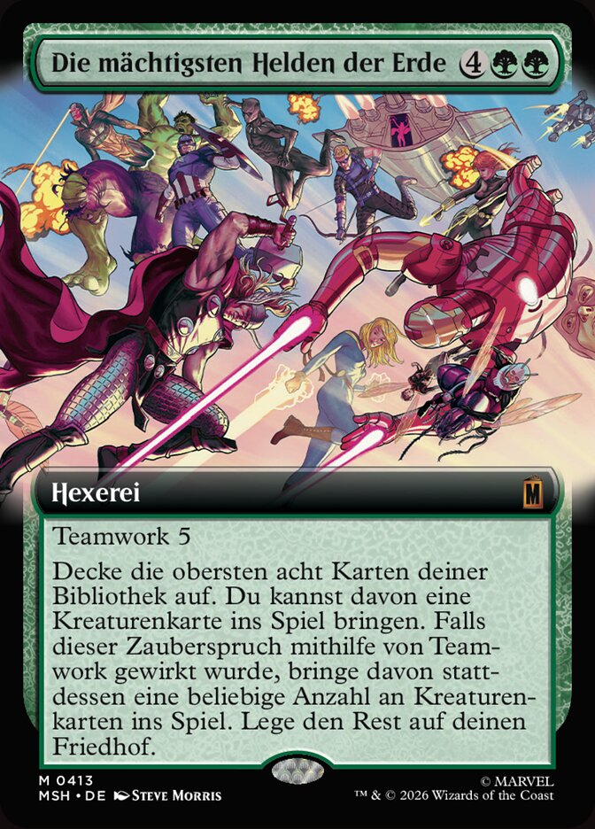 Die mächtigsten Helden der Erde