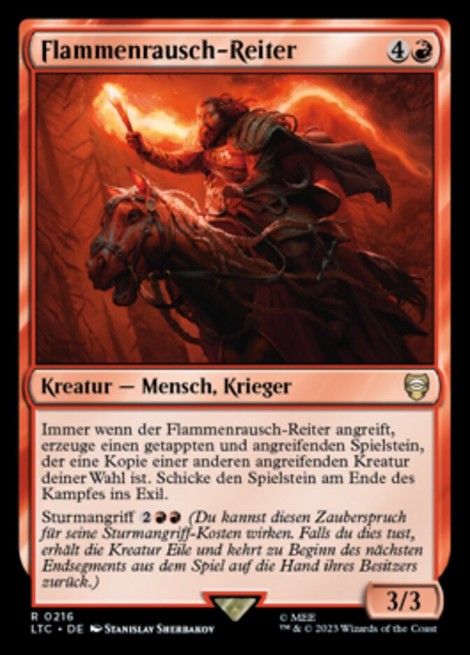 Flammenrausch-Reiter